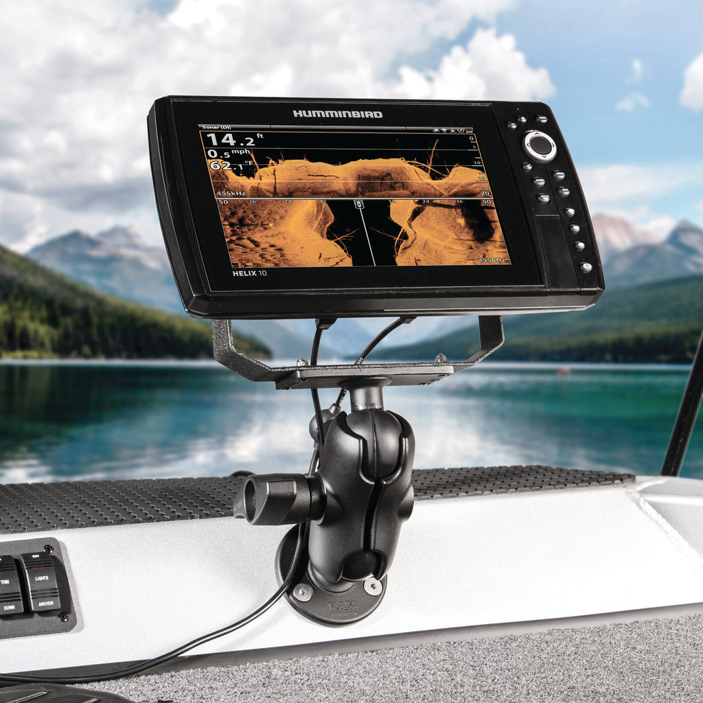 RAM Doorndrukbare Balbevestiging voor Humminbird Helix 8-10 & XPLORE Series - RAM Mounts RAM-D-202-25-C-202U afbeelding 6