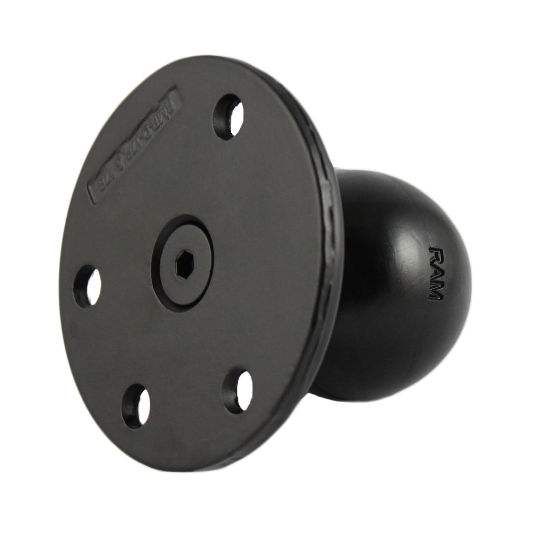 RAM Grote Ronde Plaat met Bal & Staal Versterkte Bout - D Maat - RAM Mounts RAM-D-202U-IN1 afbeelding 1