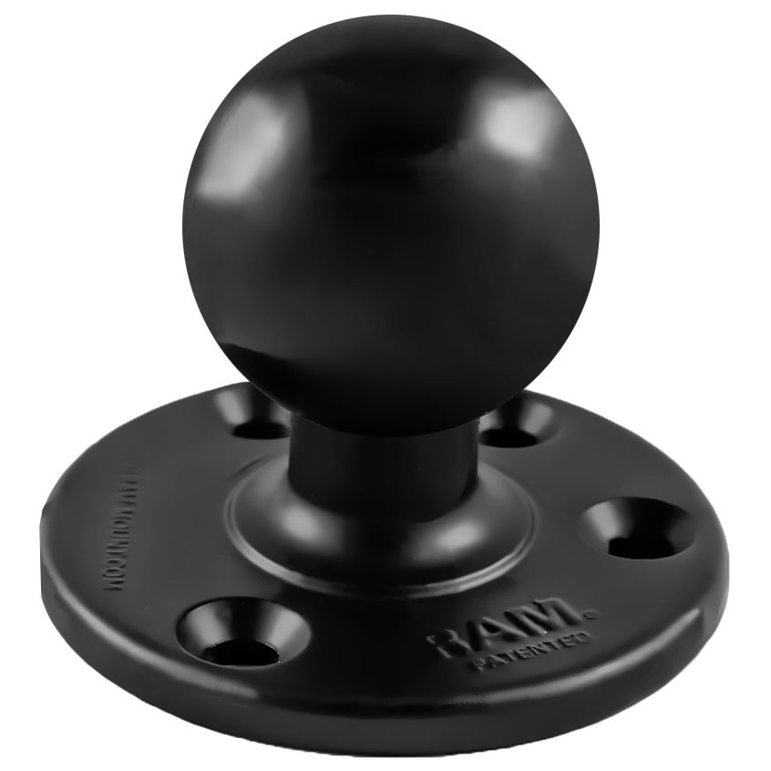 RAM Grote Ronde Plaat met Bal & Staal Versterkte Bout - D Maat - RAM Mounts RAM-D-202U-IN1 afbeelding 2