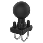 RAM Dubbele U-Bout Rail Montage met Ronde AMPS Plaat - RAM Mounts RAM-D-254-C-235U afbeelding 3