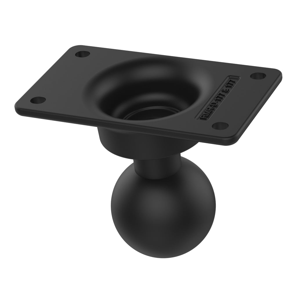 RAM 50x100mm half VESA plate met bal d maat - RAM Mounts RAM-D-243U