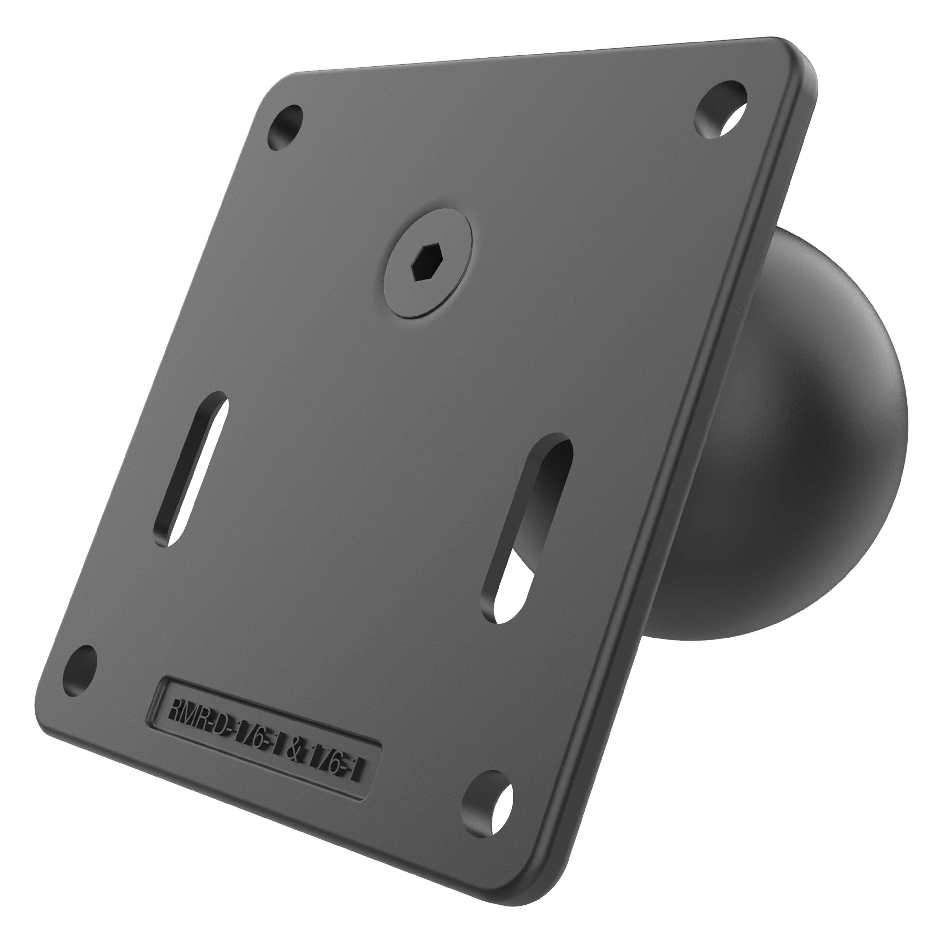 RAM 75x75mm VESA plaat met kogel staal versterkt - RAM Mounts RAM-D-2461U-IN1