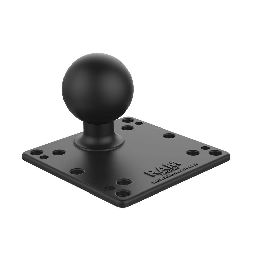 RAM Staal Versterkte 100x100mm VESA Plaat met Kogel - D Maat - RAM Mounts RAM-D-246U-IN1 afbeelding 2