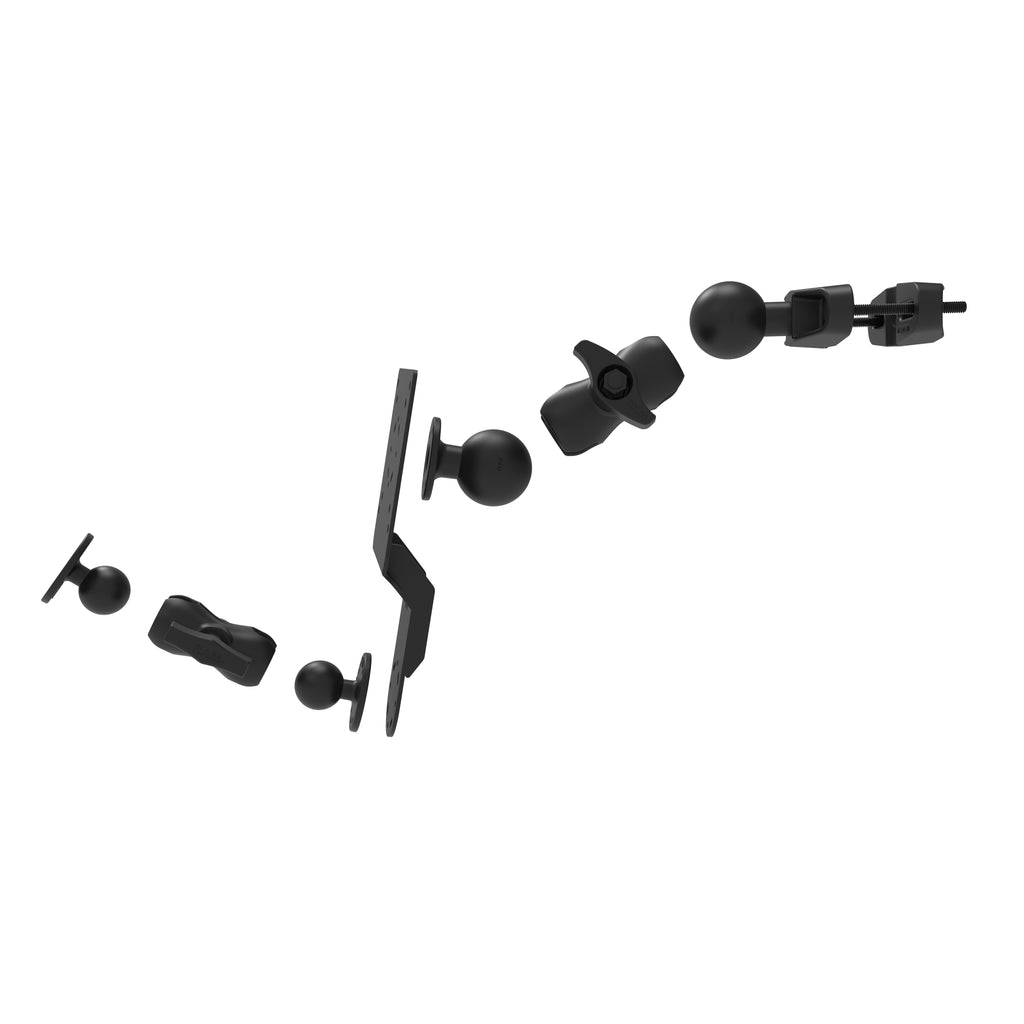 RAM Universele Vorkheftruck Paalmontage met Ronde Plaat & Accessoire Optie - RAM Mounts RAM-D-247-C-254-DIS1U afbeelding 3