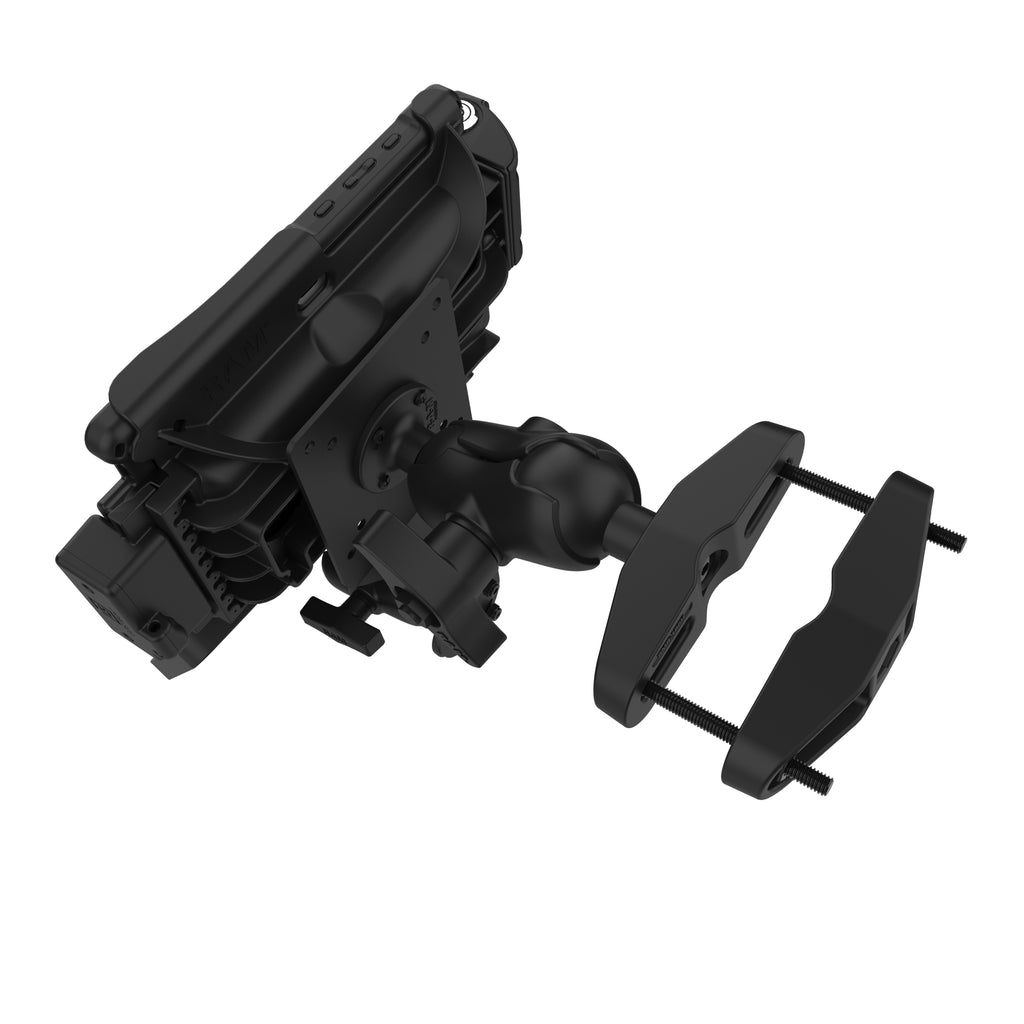 RAM Universele Vorkheftruck Paalmontage met Ronde Plaat & Accessoire Optie - RAM Mounts RAM-D-247-C-254-DIS1U afbeelding 5
