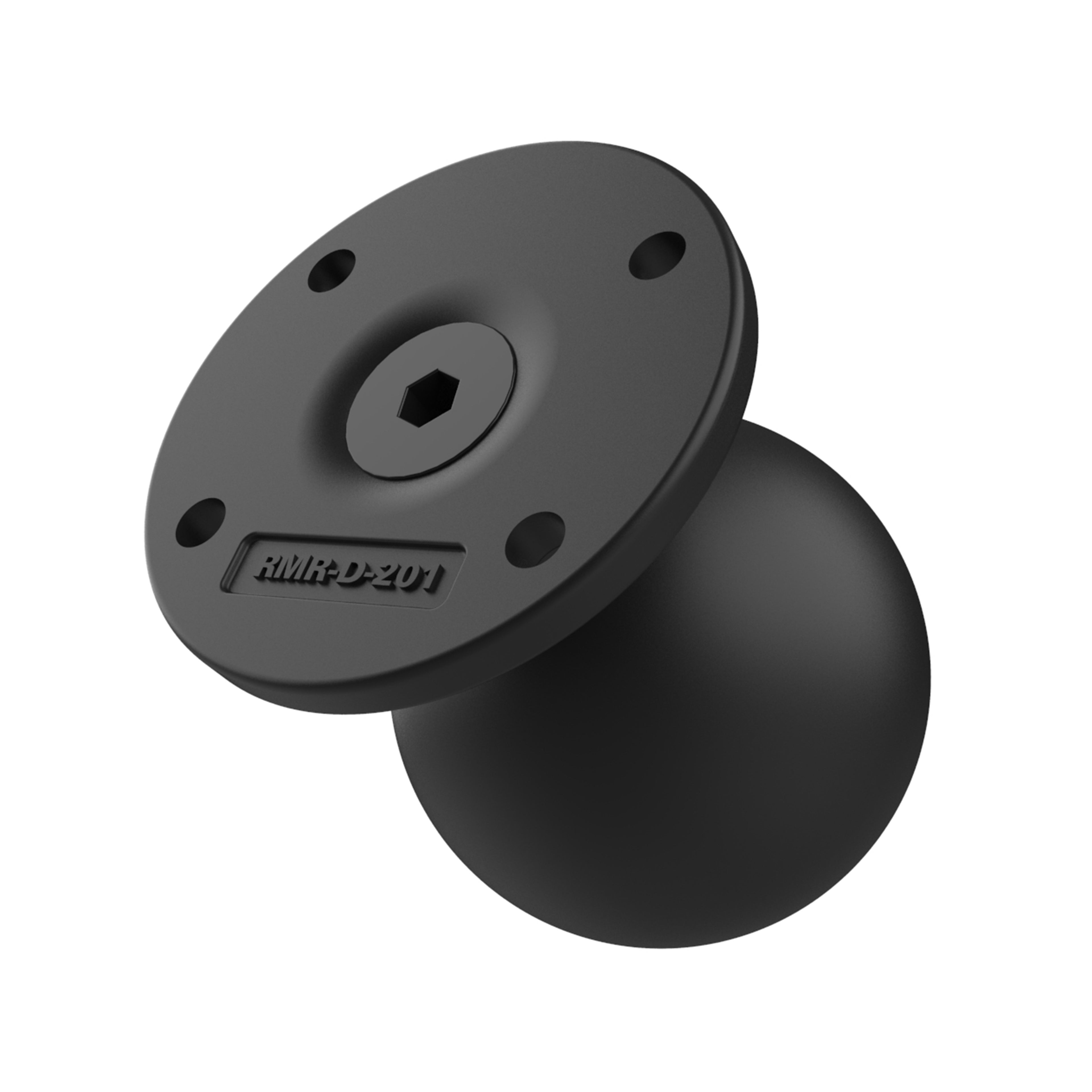 RAM ronde amps basis met kogel staal versterkt - RAM Mounts RAM-D-254U-IN1