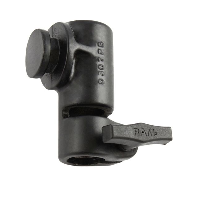 RAM 1" NPT-post met Horizontale Basis - RAM Mounts RAM-D-304B-HP afbeelding 4