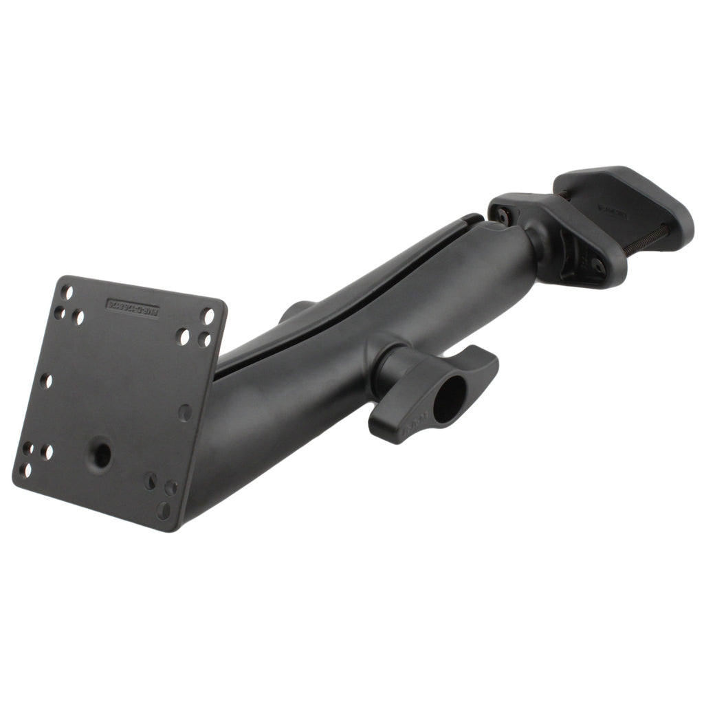 RAM 4 vierkante post klemhouder met 100x100mm VESA plaat - RAM Mounts RAM-D-377U-4-E
