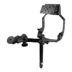 RAM MDT-displaybevestiging met dubbele zwenarm en 8" bovenste paal - RAM Mounts RAM-DIS-MDT1-8-SW2 afbeelding 1