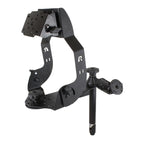 RAM MDT Display Mount met lange flens, zwenkarm en 8" bovenste paal - RAM Mounts RAM-DIS-MDT2-8-SW1 afbeelding 1