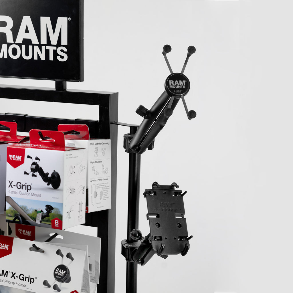 RAM Staande vloerdisplay met pennen - RAM Mounts RAM-DISPLAY-LARGE1-GENERIC afbeelding 4