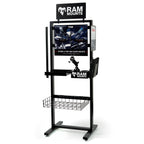 RAM staande vloerdisplay met manden - RAM Mounts RAM-DISPLAY-MODULAR1-GENERIC