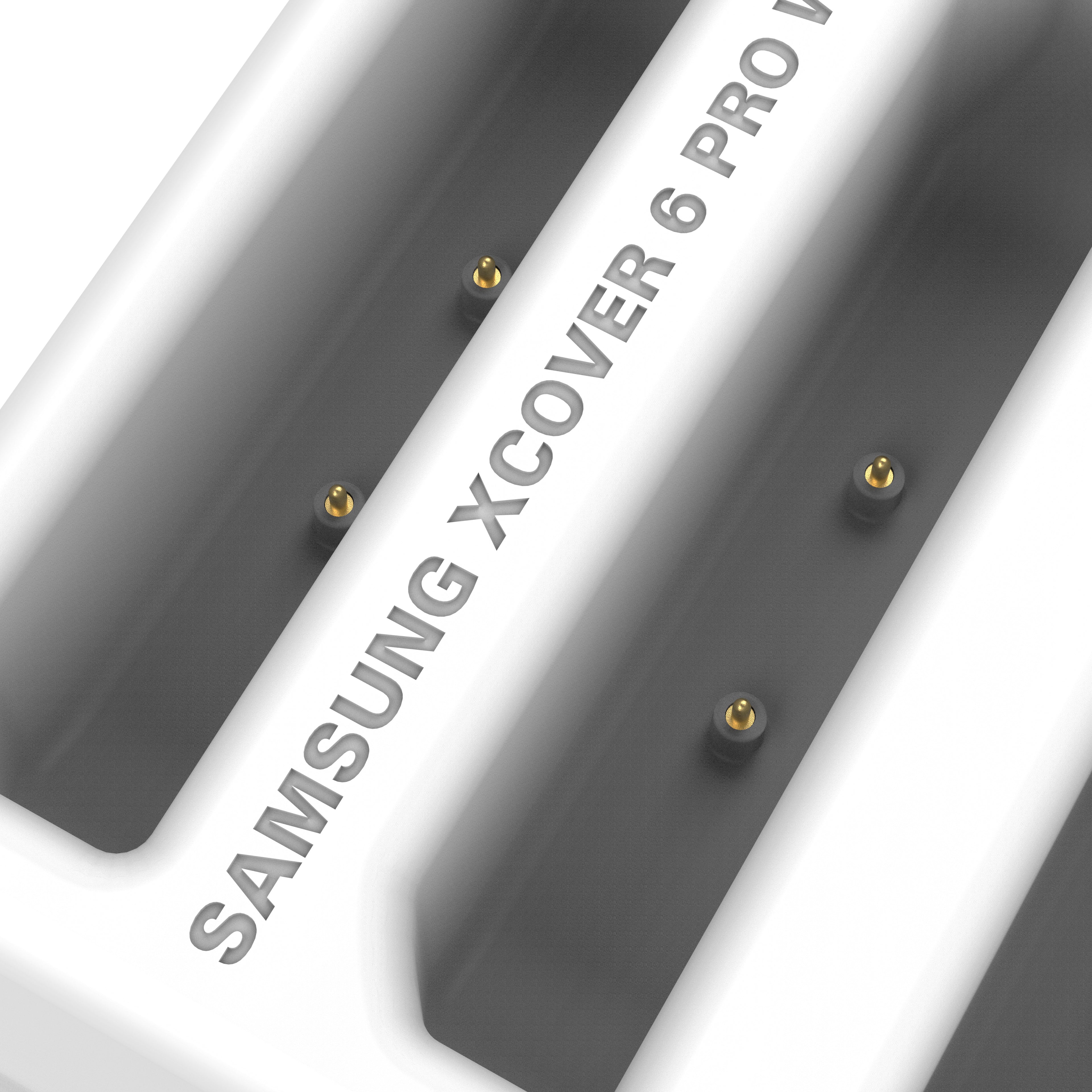 RAM 6-Port Dock voor XCover7, 7 Pro & 6 Pro met OEM of RAM Skin™ Grijs - RAM Mounts RAM-DOCK-6G-SAM84CPU-GRY afbeelding 5