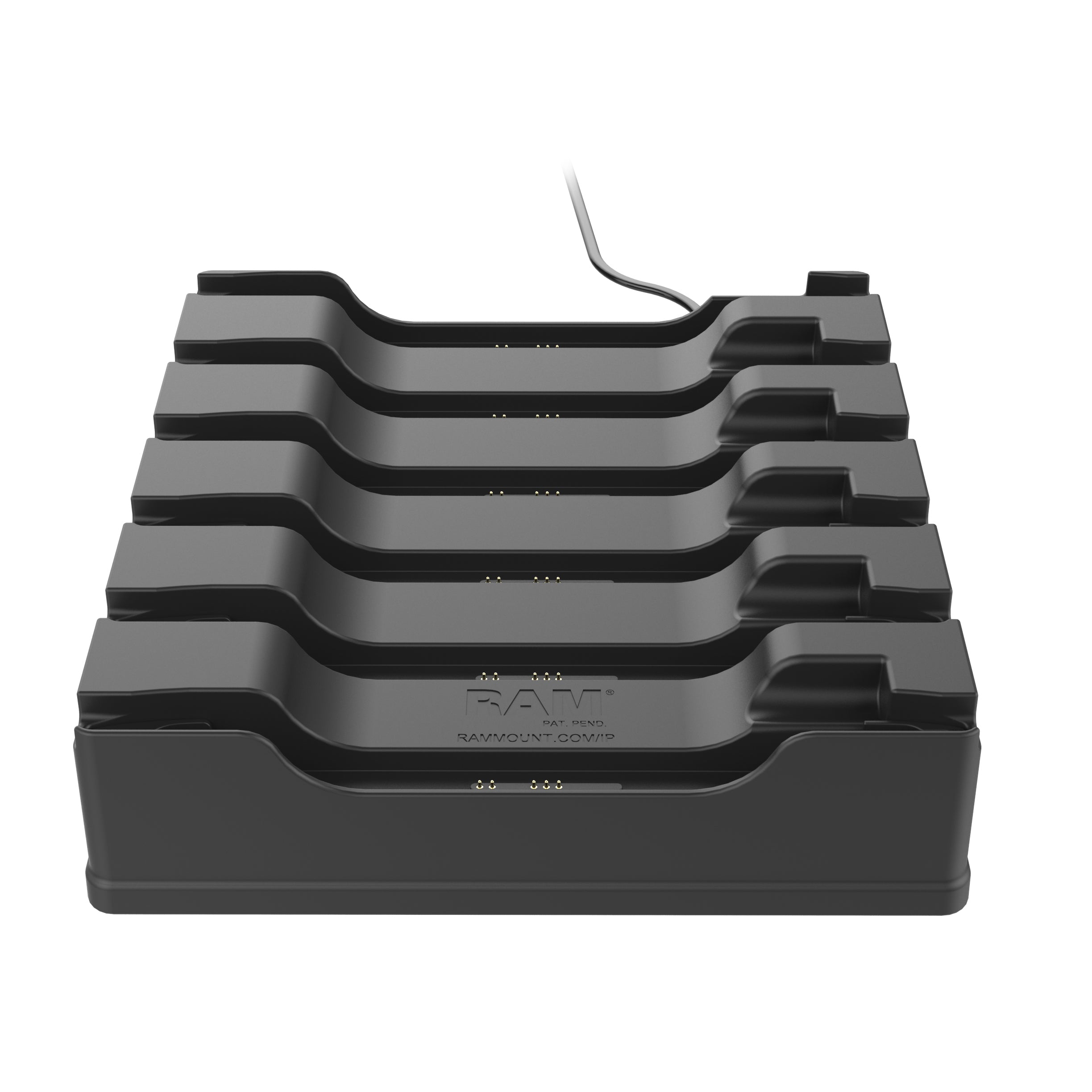 RAM 6-poorts dock voor Samsung Tab Active5 Pro, 4 Pro, Tab Active5 en 3 - RAM Mounts RAM-DOCK-6G8PU afbeelding 3