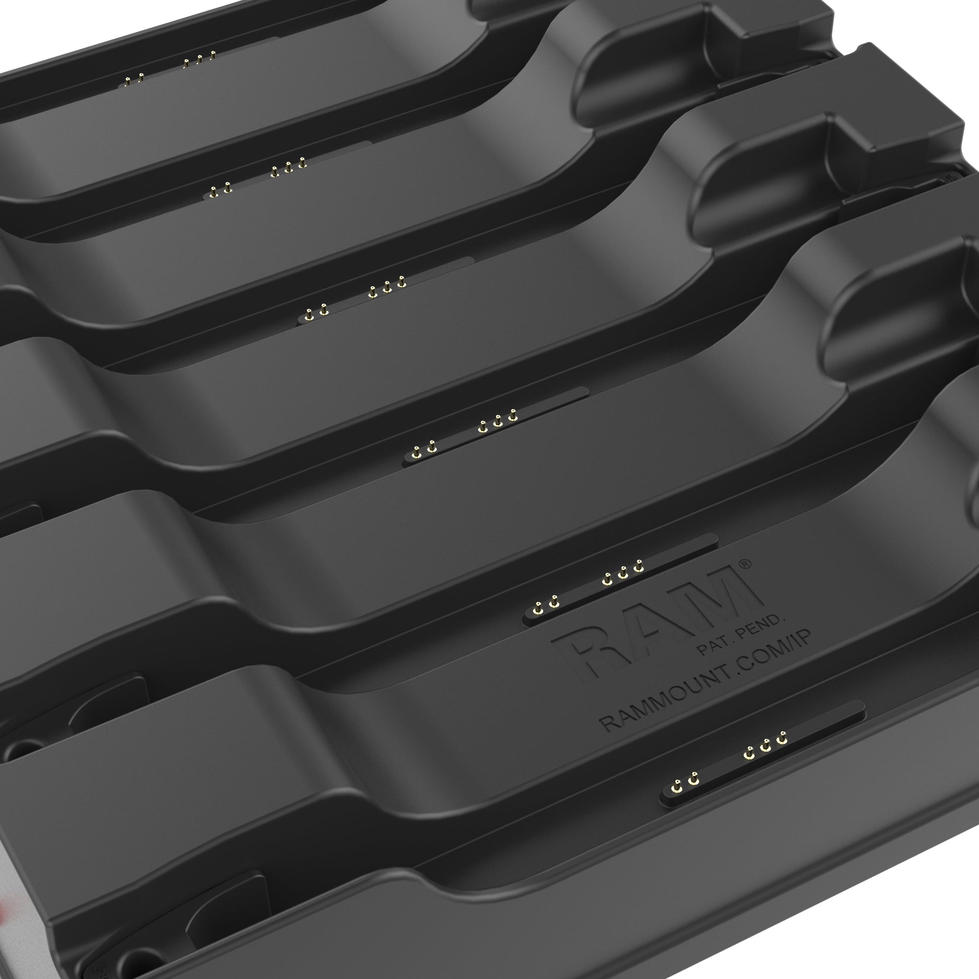 RAM 6-poorts dock voor Samsung Tab Active5 Pro, 4 Pro, Tab Active5 en 3 - RAM Mounts RAM-DOCK-6G8PU afbeelding 4