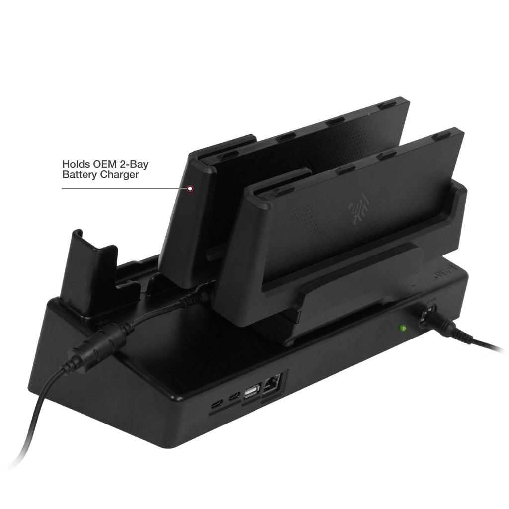 RAM Desktop Dock voor Zebra ET6x met USB- & RJ45-ondersteuning - RAM Mounts RAM-DOCK-ZE25U afbeelding 5