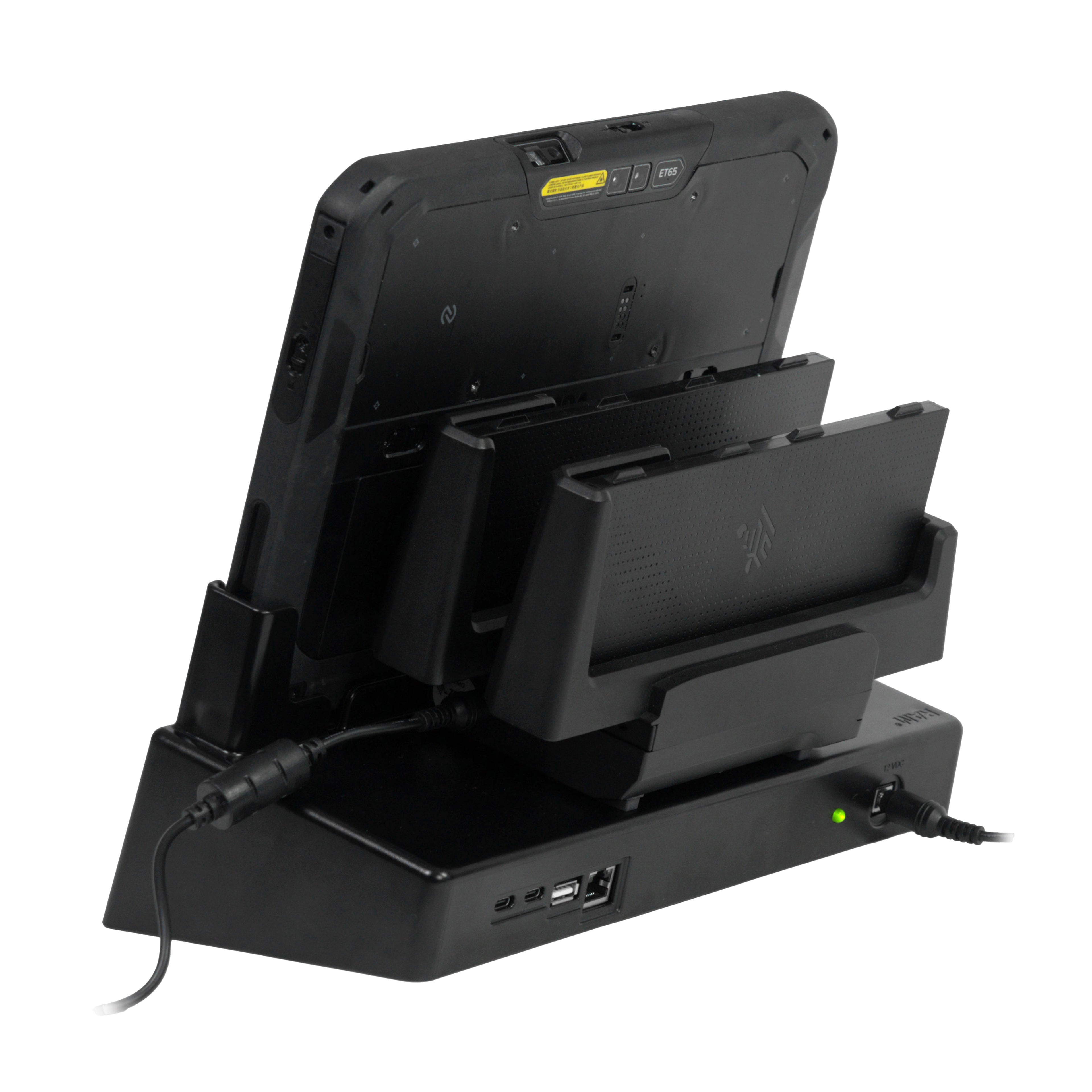 RAM Desktop Dock voor Zebra ET6x met USB- & RJ45-ondersteuning - RAM Mounts RAM-DOCK-ZE25U afbeelding 7