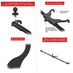 RAM Tough-Track™ voor '21-24 Ford Bronco - RAM Mounts RAM-DT-207-TRACK-EXA-29BU afbeelding 9