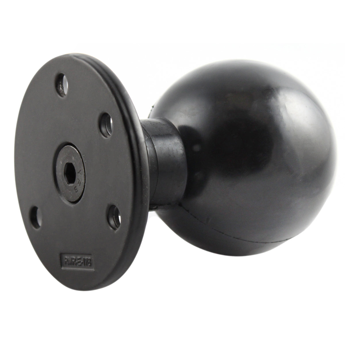 RAM grote ronde plaat met bal staal versterkte bout e maat - RAM Mounts RAM-E-202U-IN1