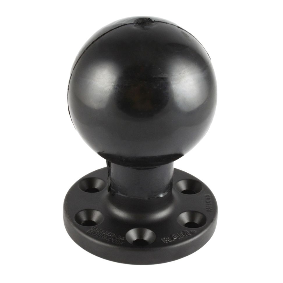 RAM Grote Ronde Plaat met 6-Gat Patroon en Bal - E Maat - RAM Mounts RAM-E-202U-SYM1 afbeelding 1