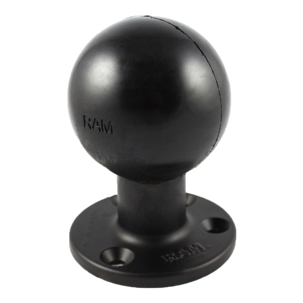 RAM Grote Ronde Plaat met Bal - E Maat - RAM Mounts RAM-E-202U afbeelding 1