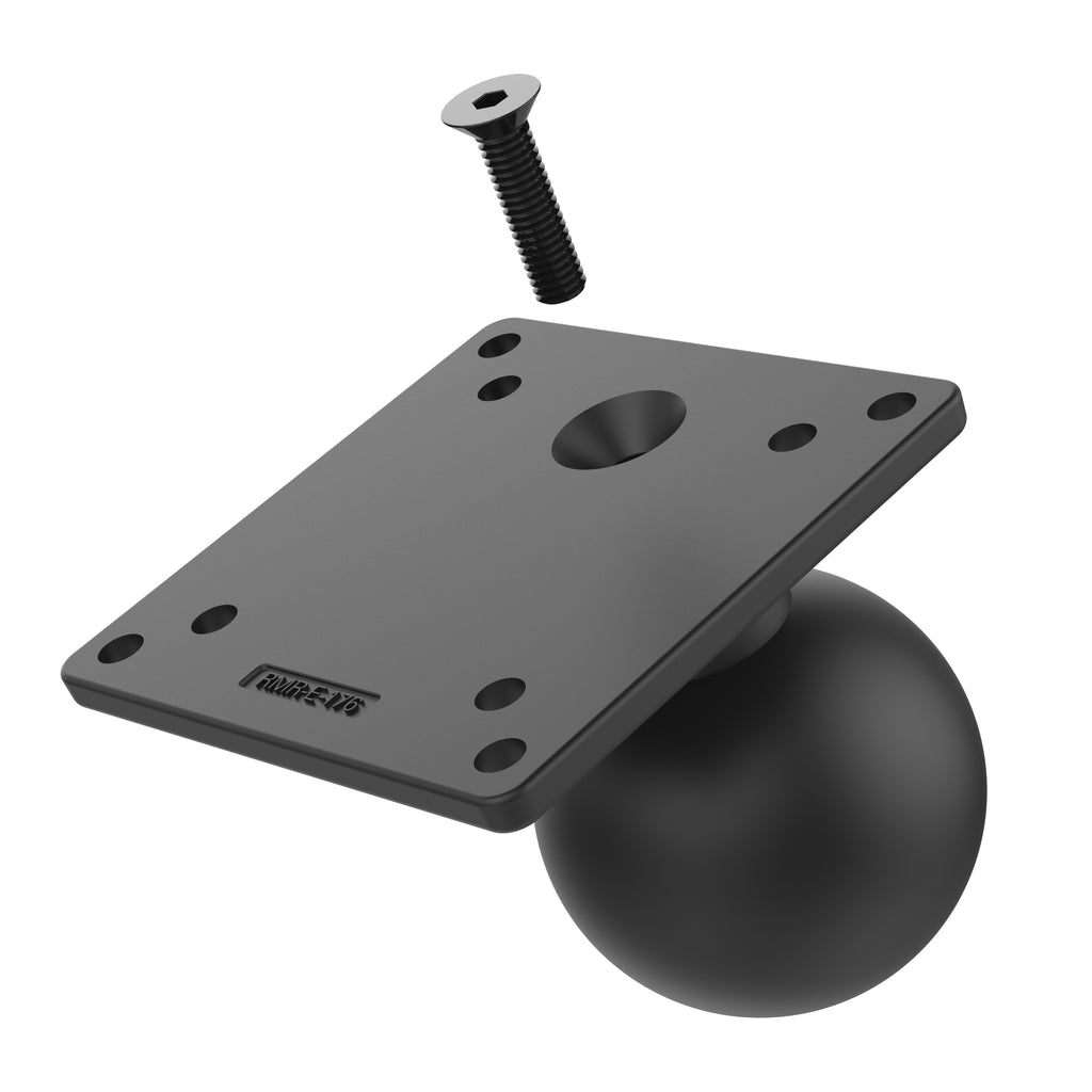 RAM staal versterkte 100x100mm VESA plaat met bal e maat - RAM Mounts RAM-E-246U-IN1