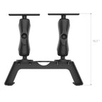 RAM Visvinder Dekset met Dubbele Maritieme Elektronische Montage - RAM Mounts RAM-FF1-D-115-2 afbeelding 3