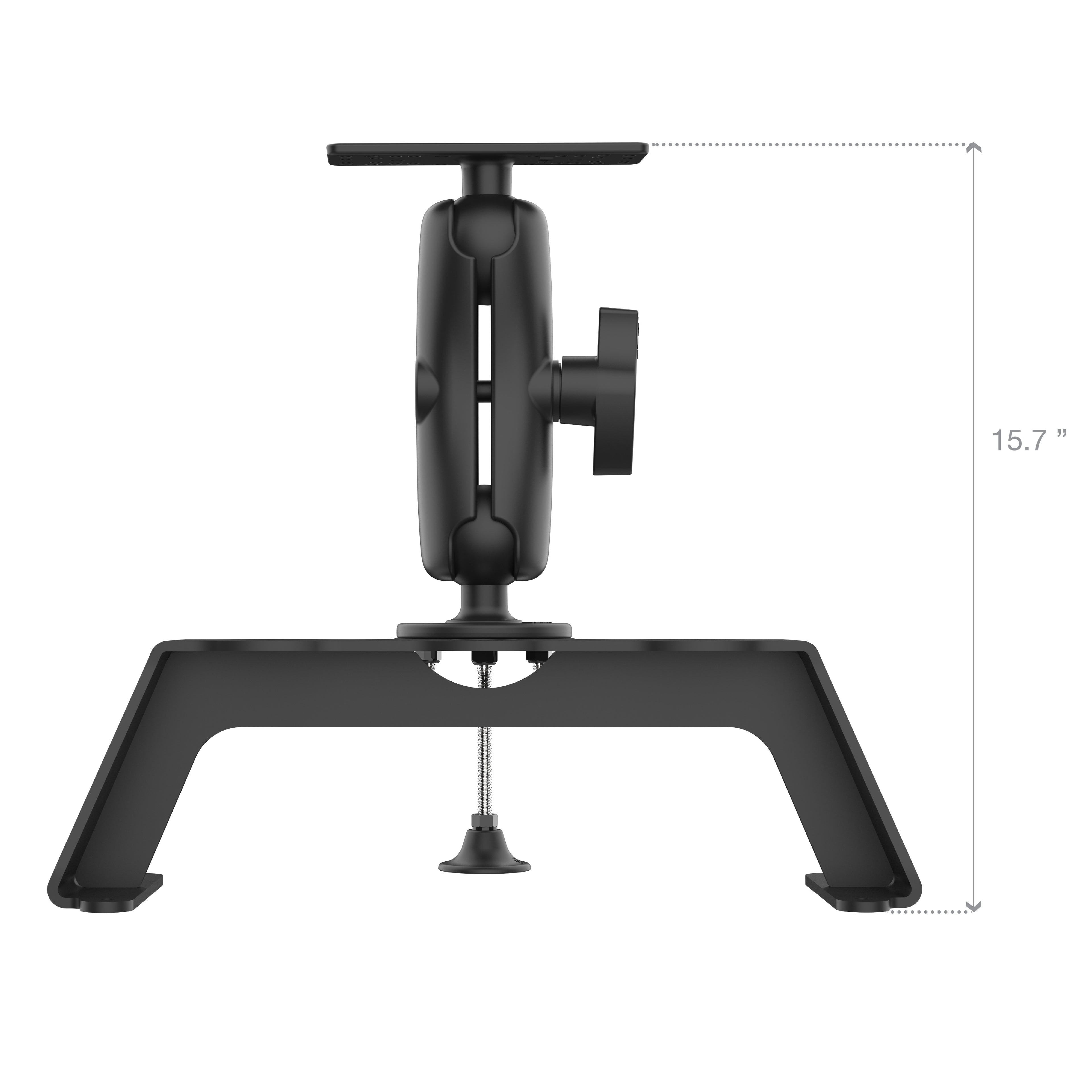 RAM Visvinder Dekset met Enkele Maritieme Elektronica Montage - RAM Mounts RAM-FF1-D-115 afbeelding 3