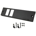RAM tough box 2 gezichtplaat met twee schakelaarpoorten - RAM Mounts RAM-FP2-S2L-0830-1450