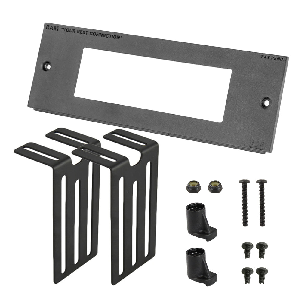 RAM tough box 3 aangepaste voorzijde voor 519 x 163 apparaten - RAM Mounts RAM-FP3-5190-1630