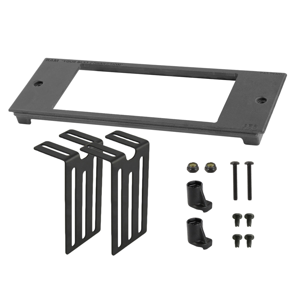 RAM Tough-Box™ 3" Aangepaste voorzijde voor 5,5" x 2,5" apparaten - RAM Mounts RAM-FP3-5500-2500 afbeelding 1