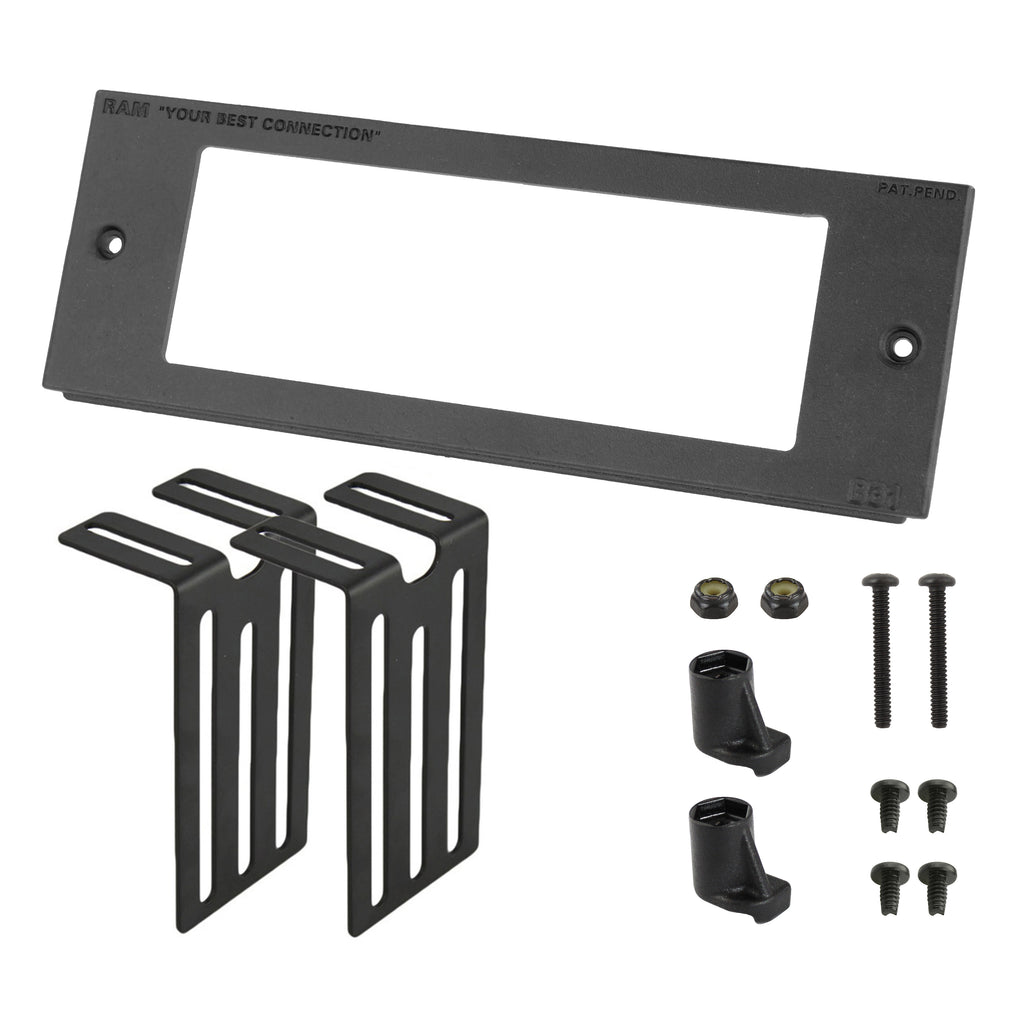 RAM tough box 3 aangepaste voorzijde voor 606 x 206 apparaten - RAM Mounts RAM-FP3-6060-2060
