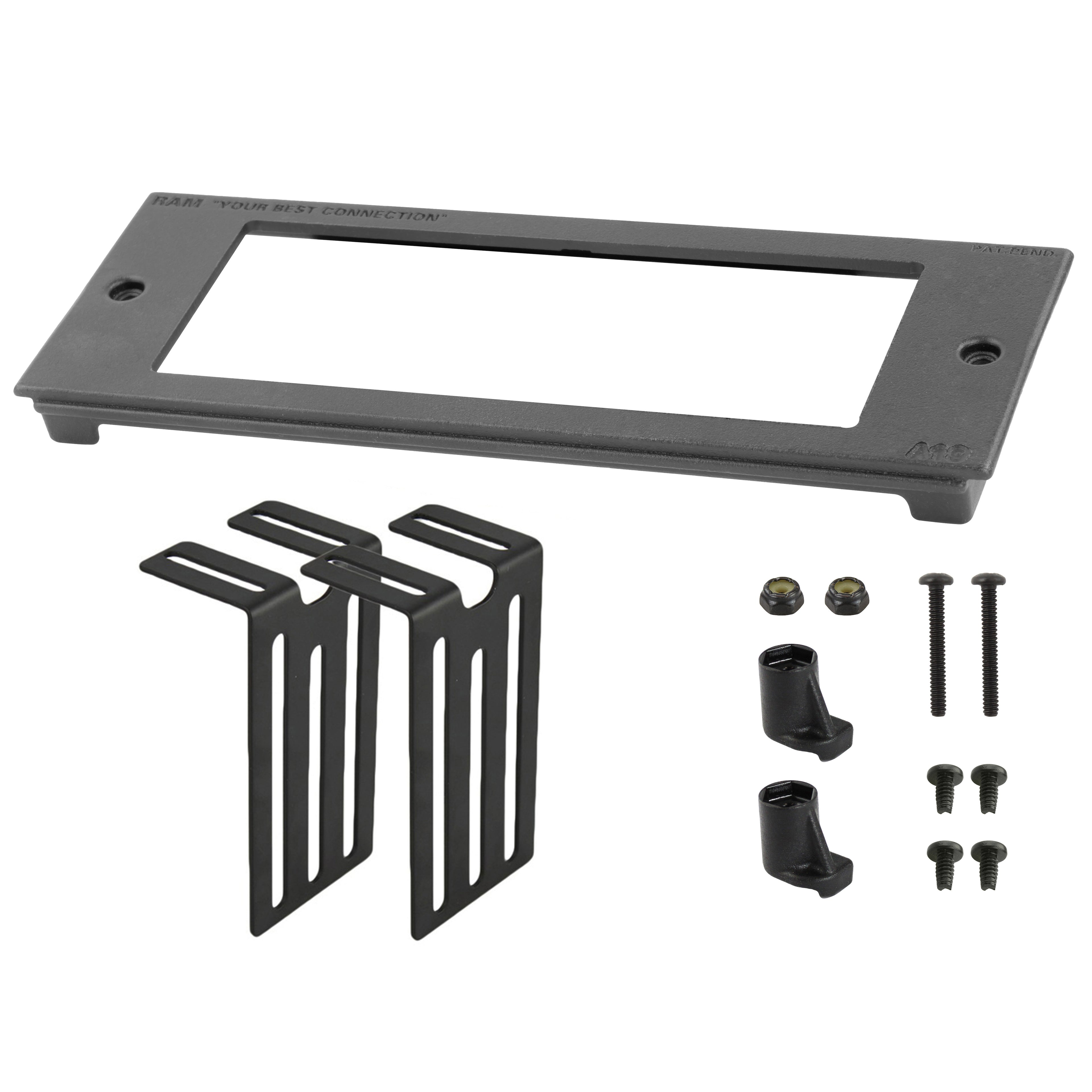 RAM tough box 3 aangepaste voorzijde voor 61 x 22 apparaten - RAM Mounts RAM-FP3-6100-2200