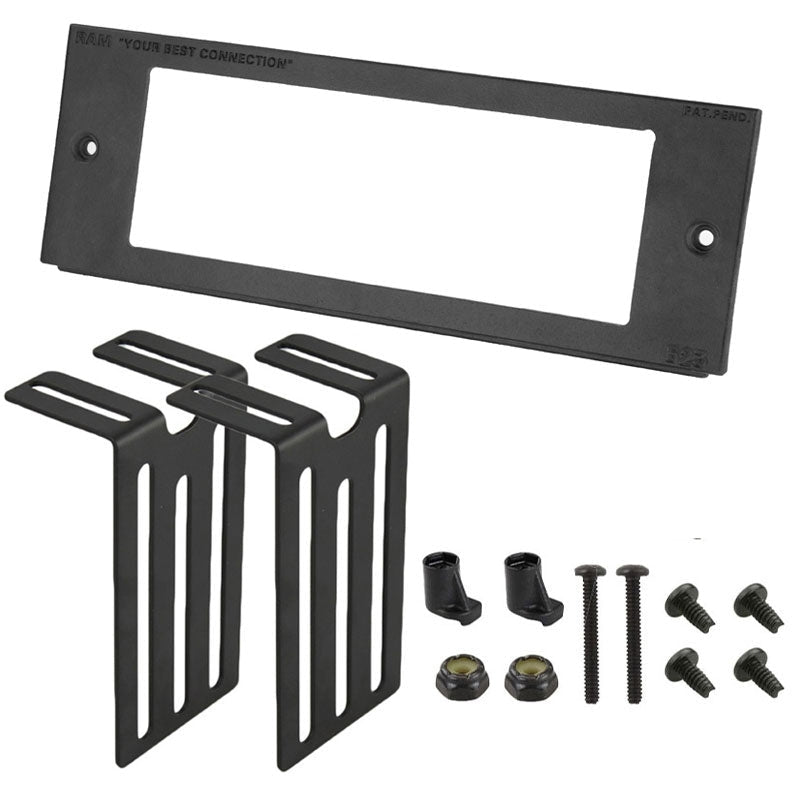 RAM Tough-Box™ 3" Aangepaste Frontplaat voor 6,22" x 2,14" Apparaten - RAM Mounts RAM-FP3-6220-2140 afbeelding 1