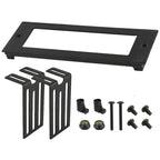 RAM tough box 3 aangepaste frontplaat voor 6375 x 1813 apparaten - RAM Mounts RAM-FP3-6375-1813