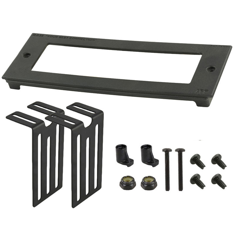 RAM tough box 3 aangepaste frontplaat voor 65 x 177 apparaten - RAM Mounts RAM-FP3-6500-1770