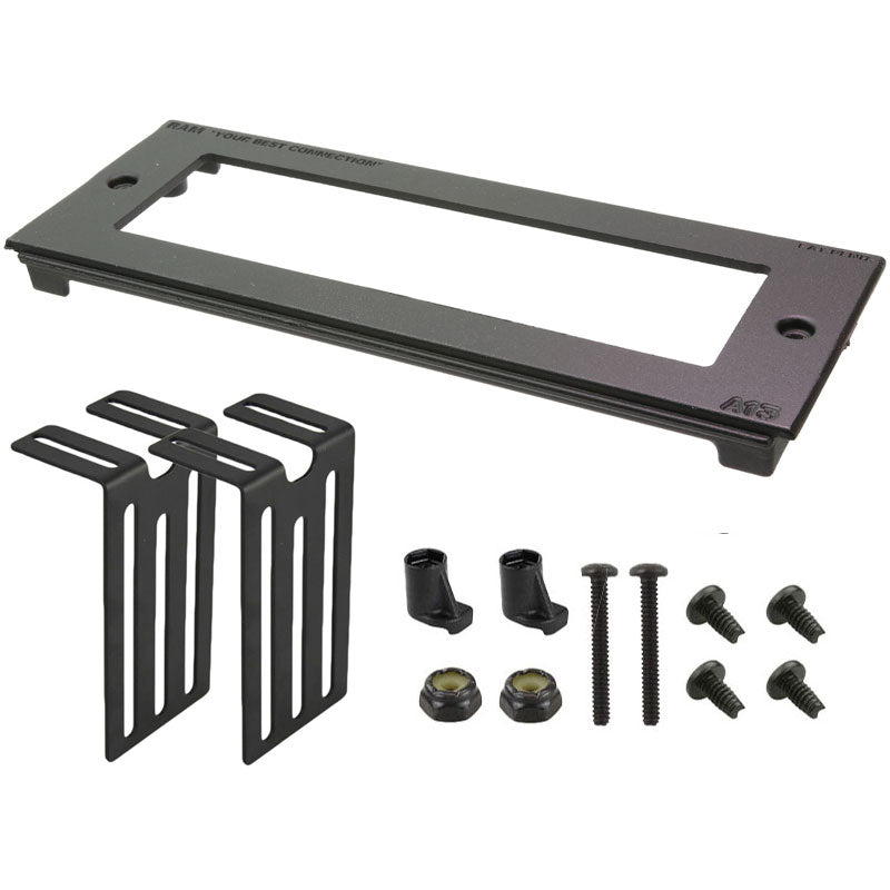 RAM tough box 3 aangepaste frontplaat voor 667 x 173 apparaten - RAM Mounts RAM-FP3-6670-1730