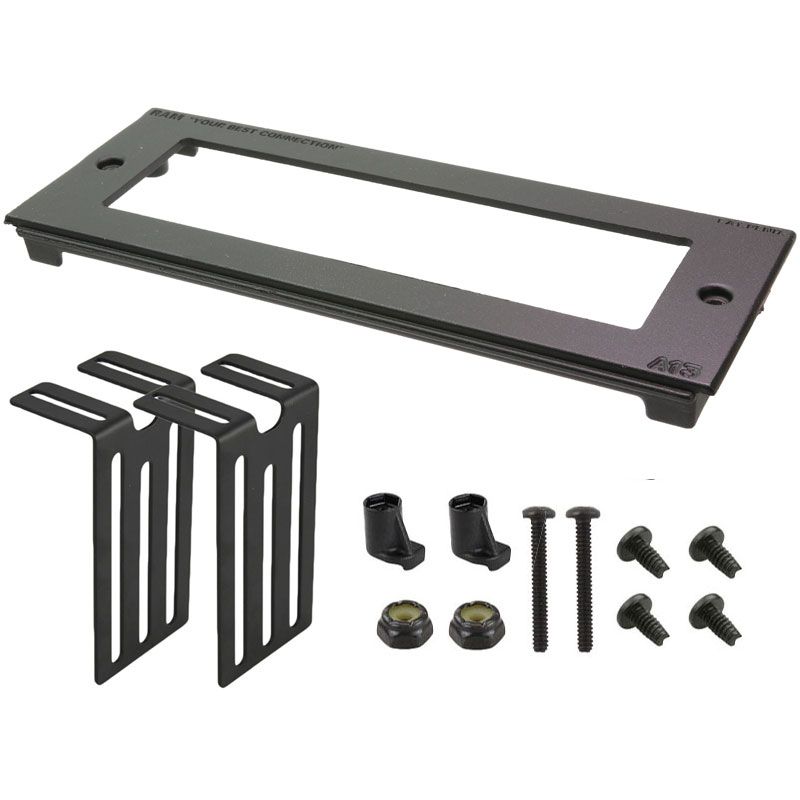 RAM Tough-Box™ 3" Aangepaste frontplaat voor 6,67" x 1,73" apparaten - RAM Mounts RAM-FP3-6670-1730 afbeelding 1