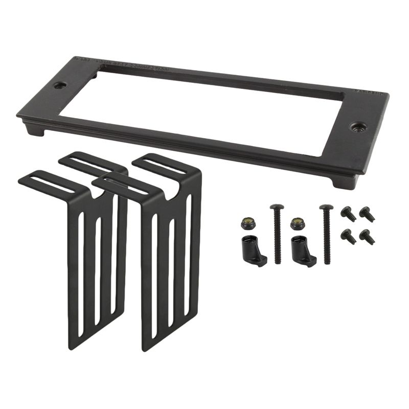 RAM Tough-Box™ 3" Aangepaste Frontplaat voor 6,75" x 1,75" Apparaten - RAM Mounts RAM-FP3-6750-1750 afbeelding 1