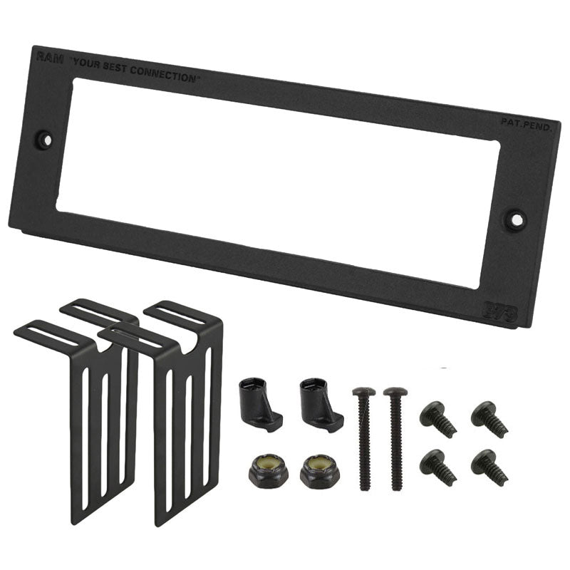 RAM tough box 3 aangepaste frontplaat voor 69 x 21 apparaten - RAM Mounts RAM-FP3-6900-2100