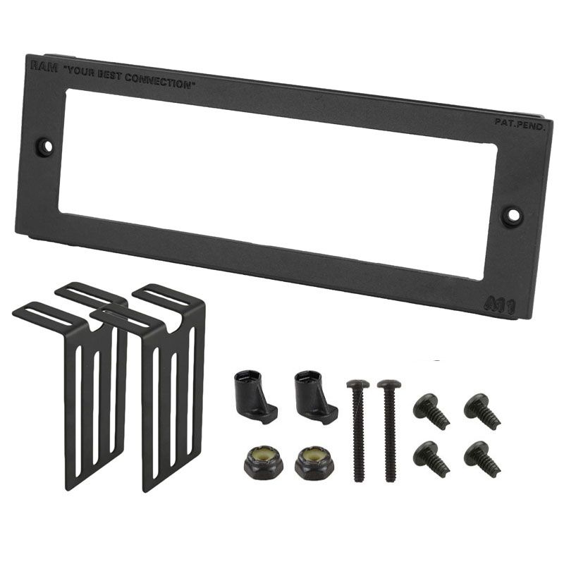 RAM Tough-Box™ 3" Aangepaste Frontplaat voor 7" x 2" Apparaten - RAM Mounts RAM-FP3-7000-2000 afbeelding 1