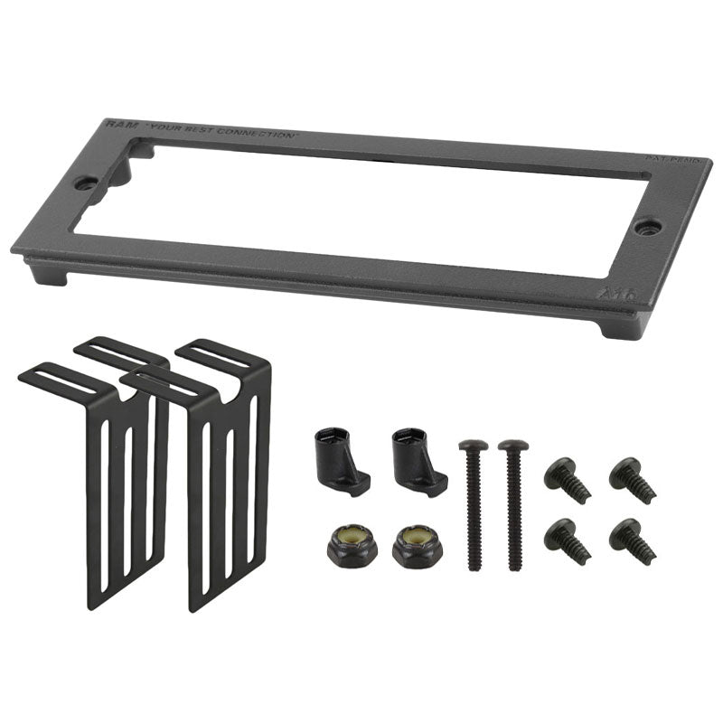 RAM tough box 3 aangepaste frontplaat voor 72 x 21 apparaten - RAM Mounts RAM-FP3-7200-2100