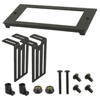 RAM Tough-Box™ 4" Aangepaste frontplaat voor 6.25" x 2.88" apparaten - RAM Mounts RAM-FP4-6250-2880 afbeelding 1