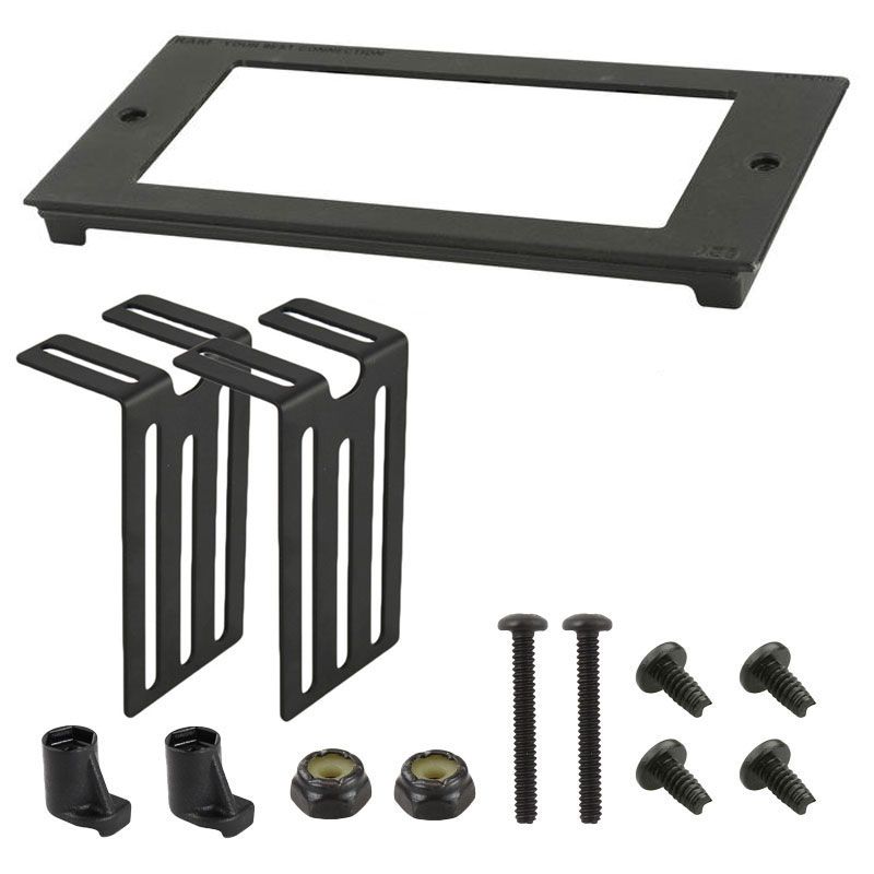 RAM Tough-Box™ 4" Aangepaste frontplaat voor 6.25" x 2.88" apparaten - RAM Mounts RAM-FP4-6250-2880 afbeelding 1