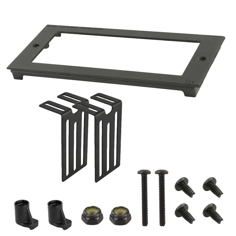 RAM tough box 4 aangepaste gezichtplaat voor 675 x 275 apparaten - RAM Mounts RAM-FP4-6750-2750