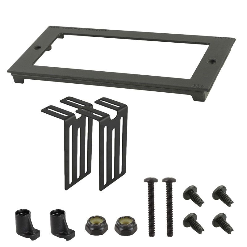 RAM Tough-Box™ 4" Aangepaste Gezichtplaat voor 6,75" x 2,75" Apparaten - RAM Mounts RAM-FP4-6750-2750 afbeelding 1