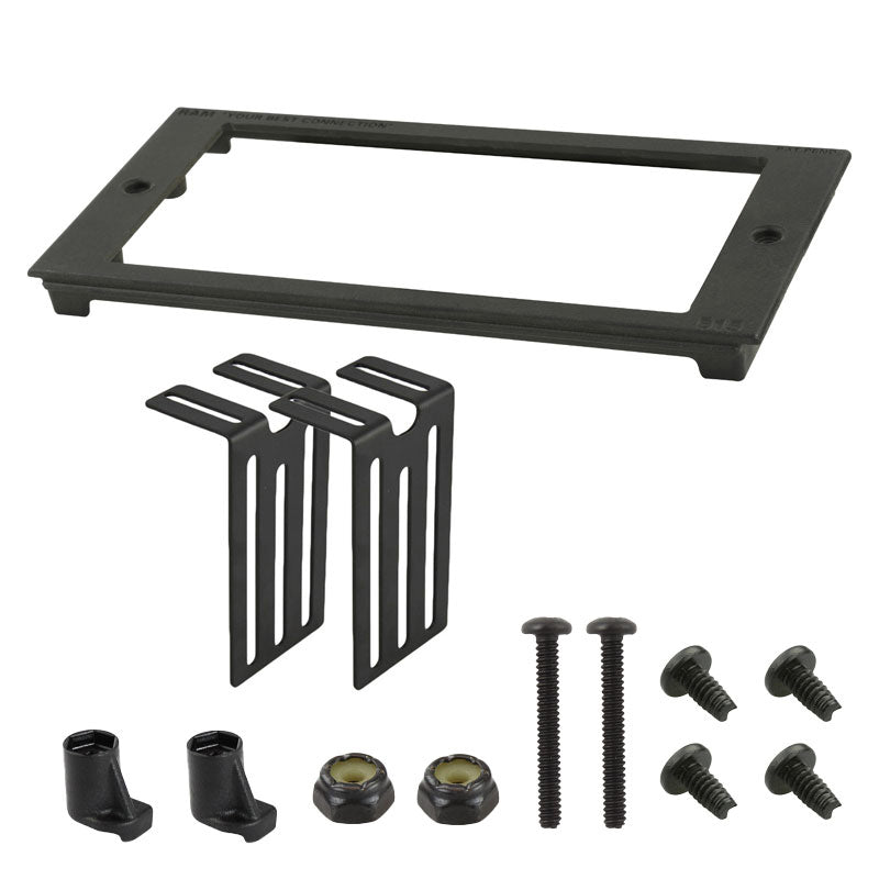 RAM tough box 4 aangepaste frontplaat voor 681 x 326 apparaten - RAM Mounts RAM-FP4-6810-3260