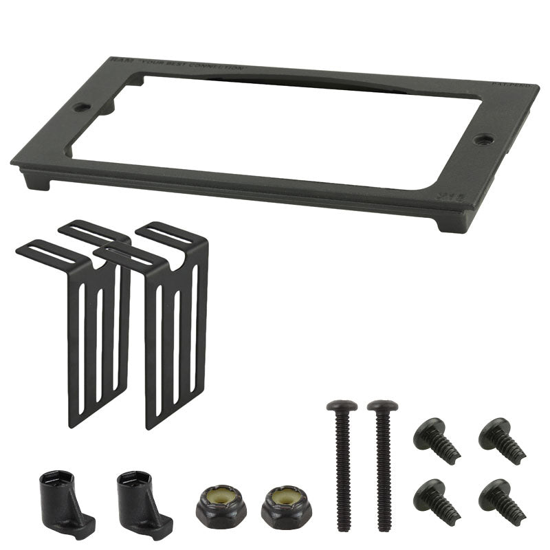 RAM tough box 4 aangepaste frontplaat voor 693 x 348 apparaten - RAM Mounts RAM-FP4-6930-3480