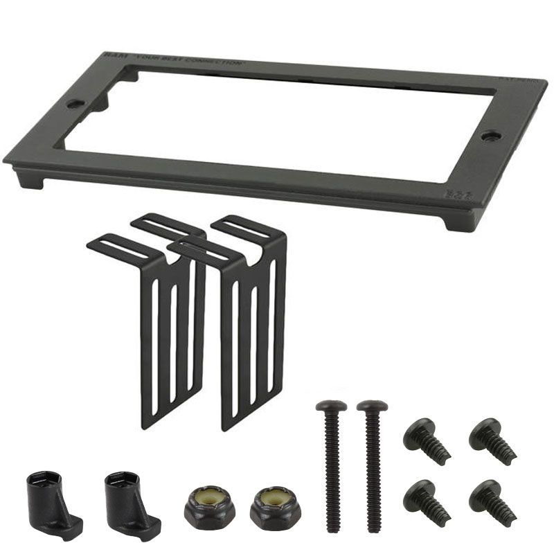 RAM Tough-Box™ 4" Aangepaste Frontplaat voor 7" x 3" Apparaten - RAM Mounts RAM-FP4-7000-3000 afbeelding 1