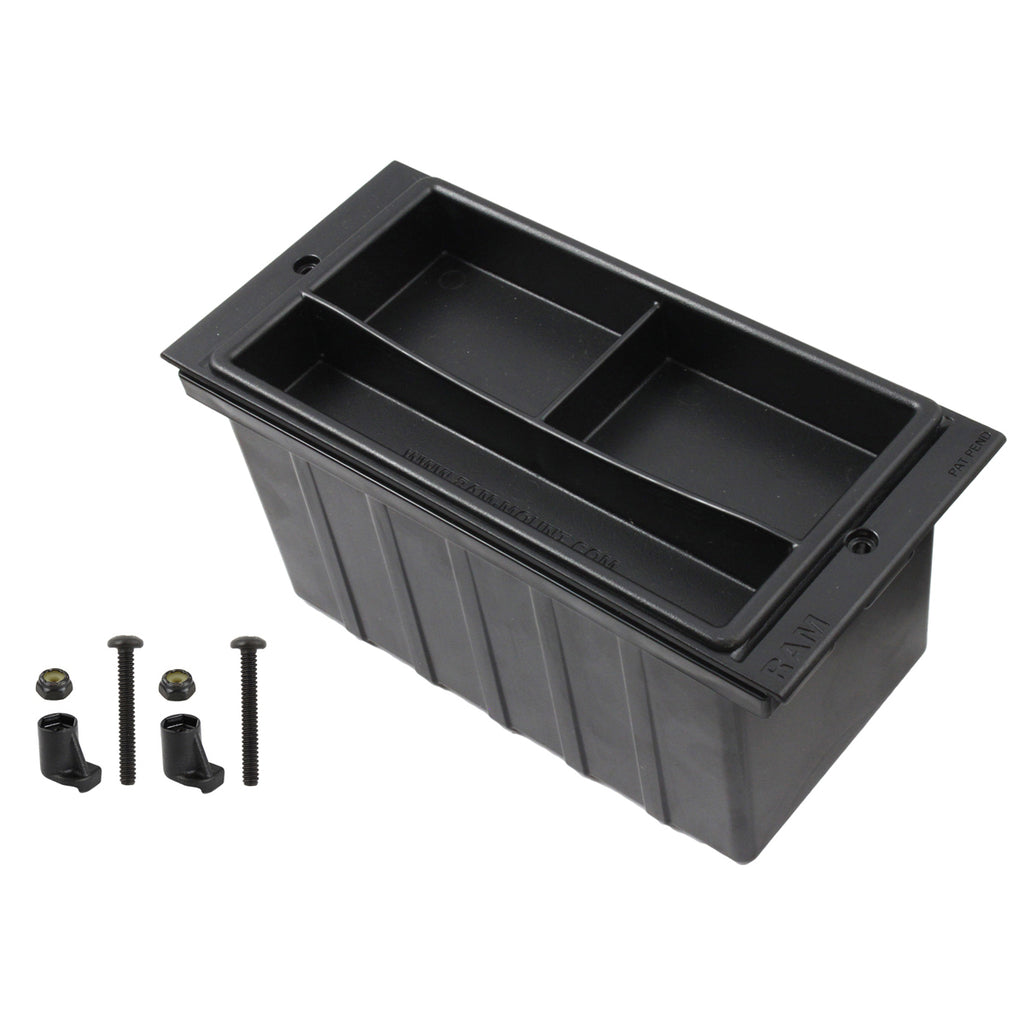 RAM Tough-Box™ 4" Accessoirevakje voor vulmiddel - RAM Mounts RAM-FP4-AP afbeelding 1